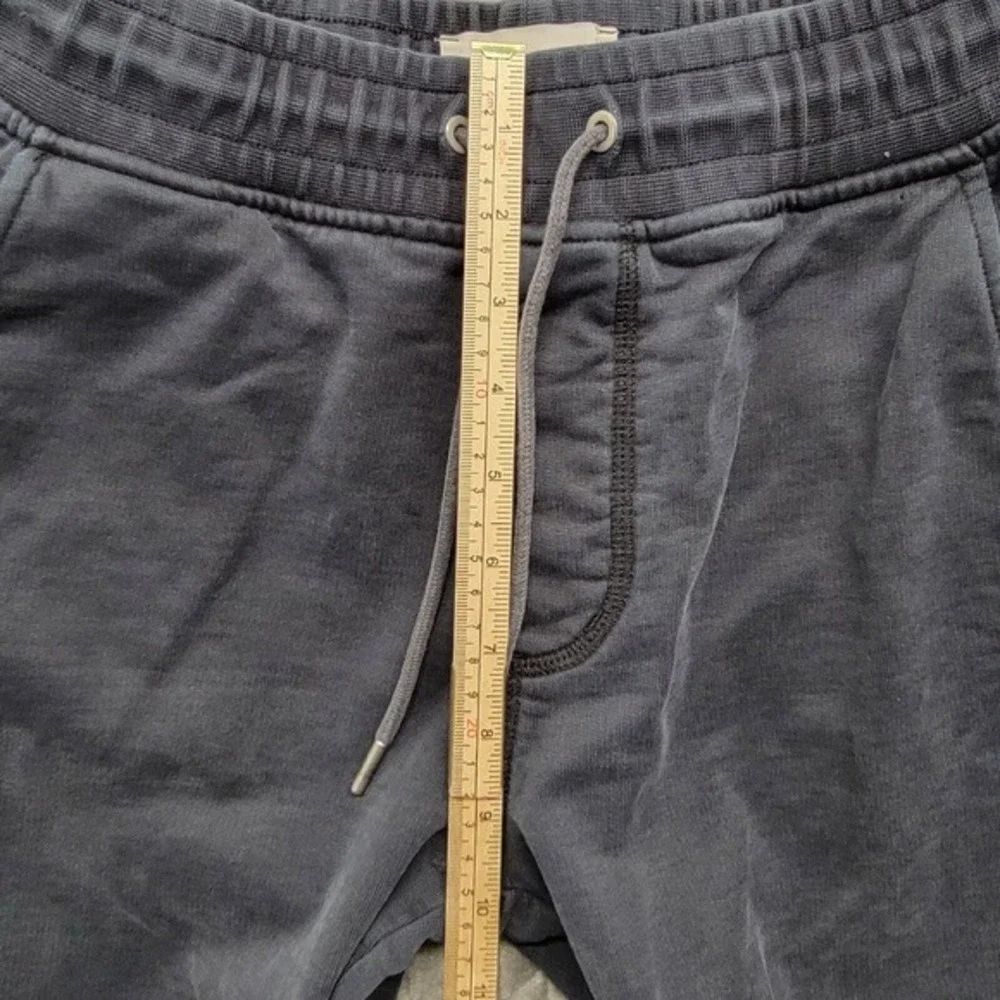 Everlane Sweatpants Joggers Men's Size XS Washed Out Black‎ Drawstrings